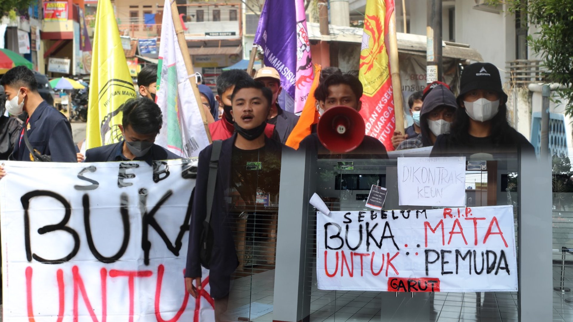 Tak Ditemui Anggota DPRD Garut, Mahasiswa Rencanakan Aksi Besar Besaran